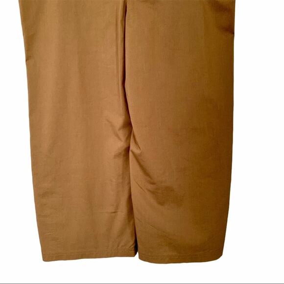 Chico's Dune Stretch High Rise Wide Leg Cropped Pants Size 1 M 8 - Picture 8 of 10